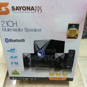 SHT-1157BT Sayona 2.1 CH Multimedia Speaker System