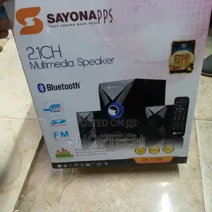 2.1ch Sayona Multimedia Speaker System Woofer.
