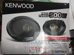 Kenwood 500watts 6 by 9 Midrange Speakers