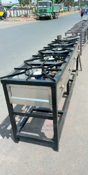 Stainless Steel Commercial Gas Cooker