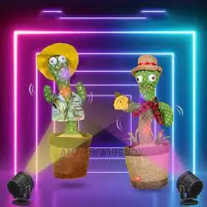 Kids Dancing Talking Cactus Toys for Baby Boys and Girls.