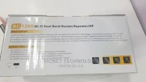 Pix-Link AC 1200 Dual Band Router Wireless Wifi Repeater