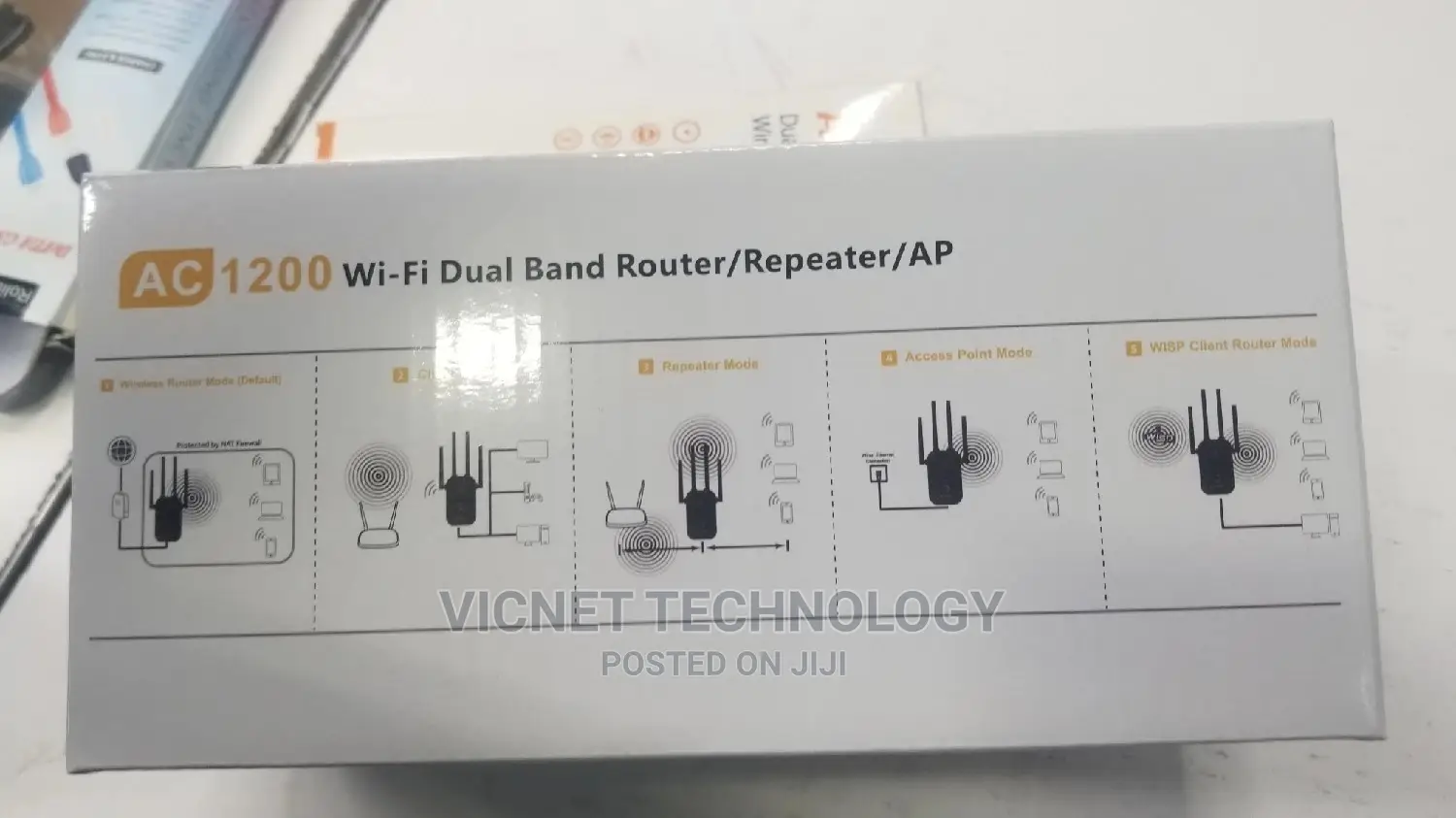 Pix-Link AC 1200 Dual Band Router Wireless Wifi Repeater