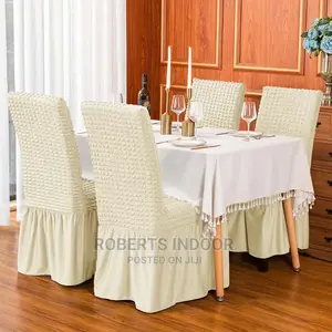 Cream White Turkish Dining Sofa Cover
