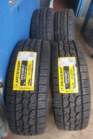 265/65r17 Dunlop AT 5 Tyres Made in Thailand