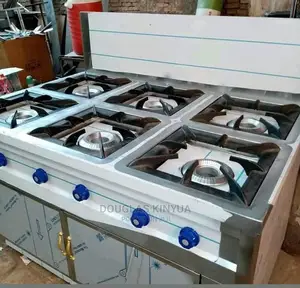 Stainless Commercial Higher Pressure Gas Cooker