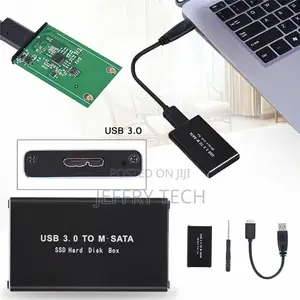 External Msata SSD to USB 3.0 Super Speed Converter Adapter