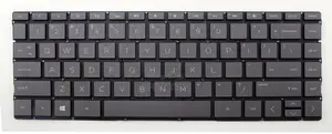 Black Backlit US Keyboard for HP Spectre 13-Ap000 X360 13-Ap