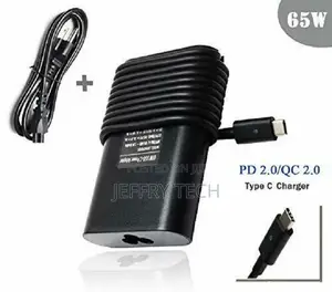65W Type USB C Laptop Charger for Dell XPS 12 9250 13 9365 9