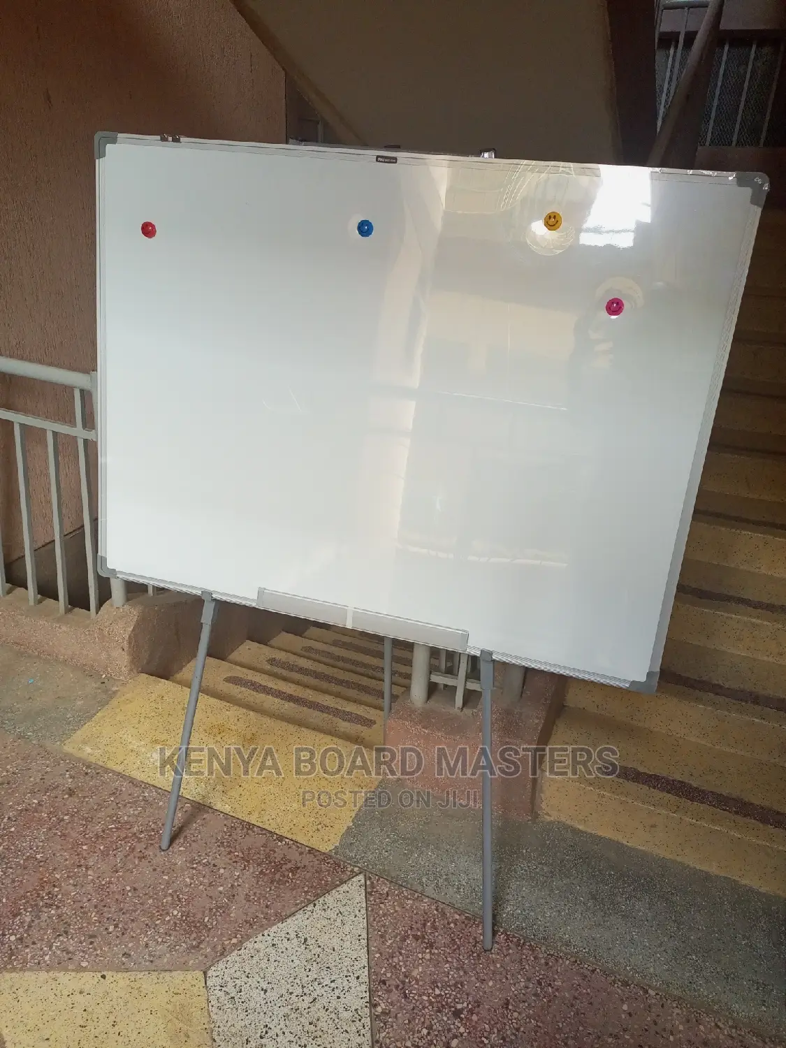Whiteboard and a Stand, Plus Assessories