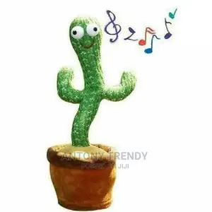 Inging Dancing Cactus Toy With Mimicking Cactus Plush.