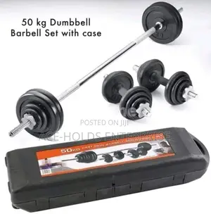 50kg Dumbbell Set With Casing