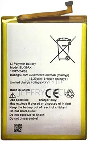 Infinix Backup Mobile Phone Battery - BL-30IT