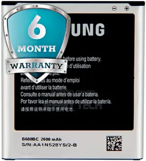 Battery Compatible for Samsung Galaxy S4-2600mah - 6 Months