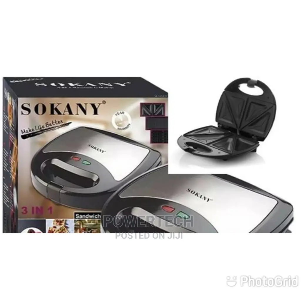 3 in 1 ;Sandwich Maker Sokany