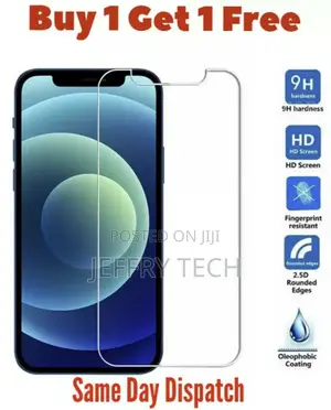 Tempered Apple iPhone 12 13 P Glass Screen Protector Apple I