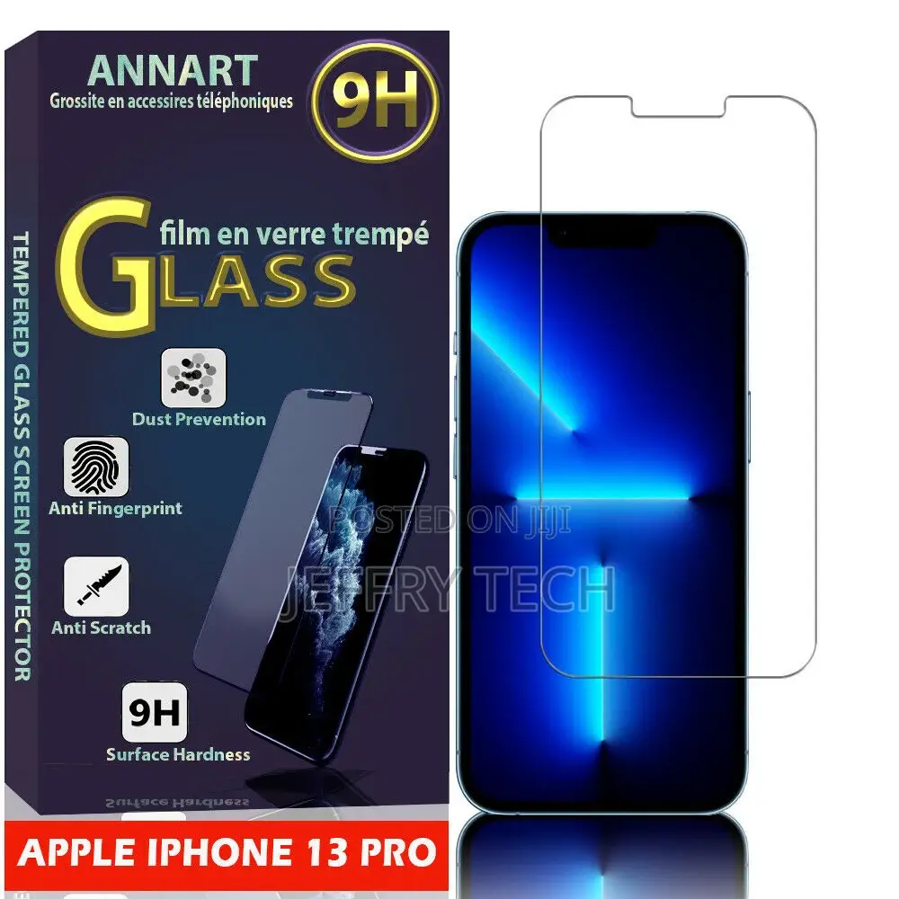 Apple iPhone 13 Pro 6.1 " A2638 Glass Shell Tempered Glass S