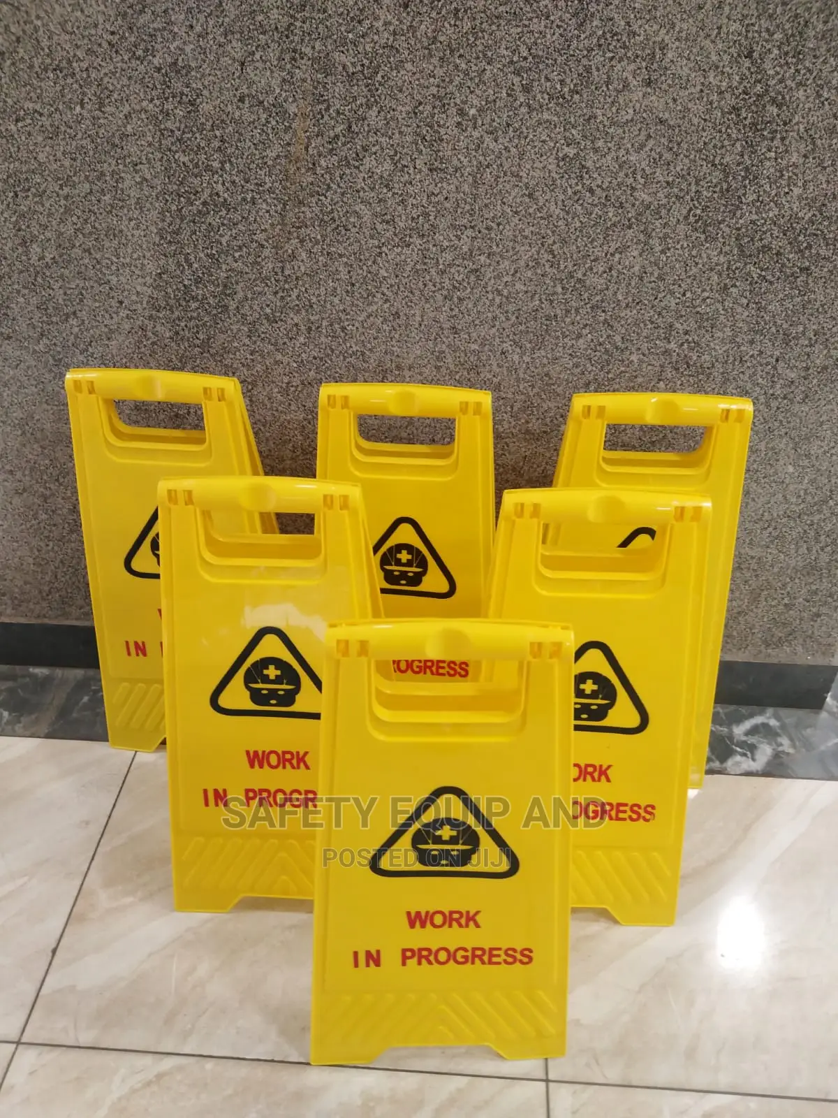 Work in Progress Sign Board