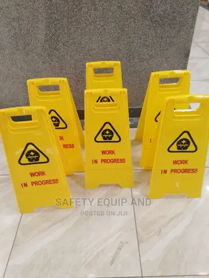 Yellow Safety Sign Boards
