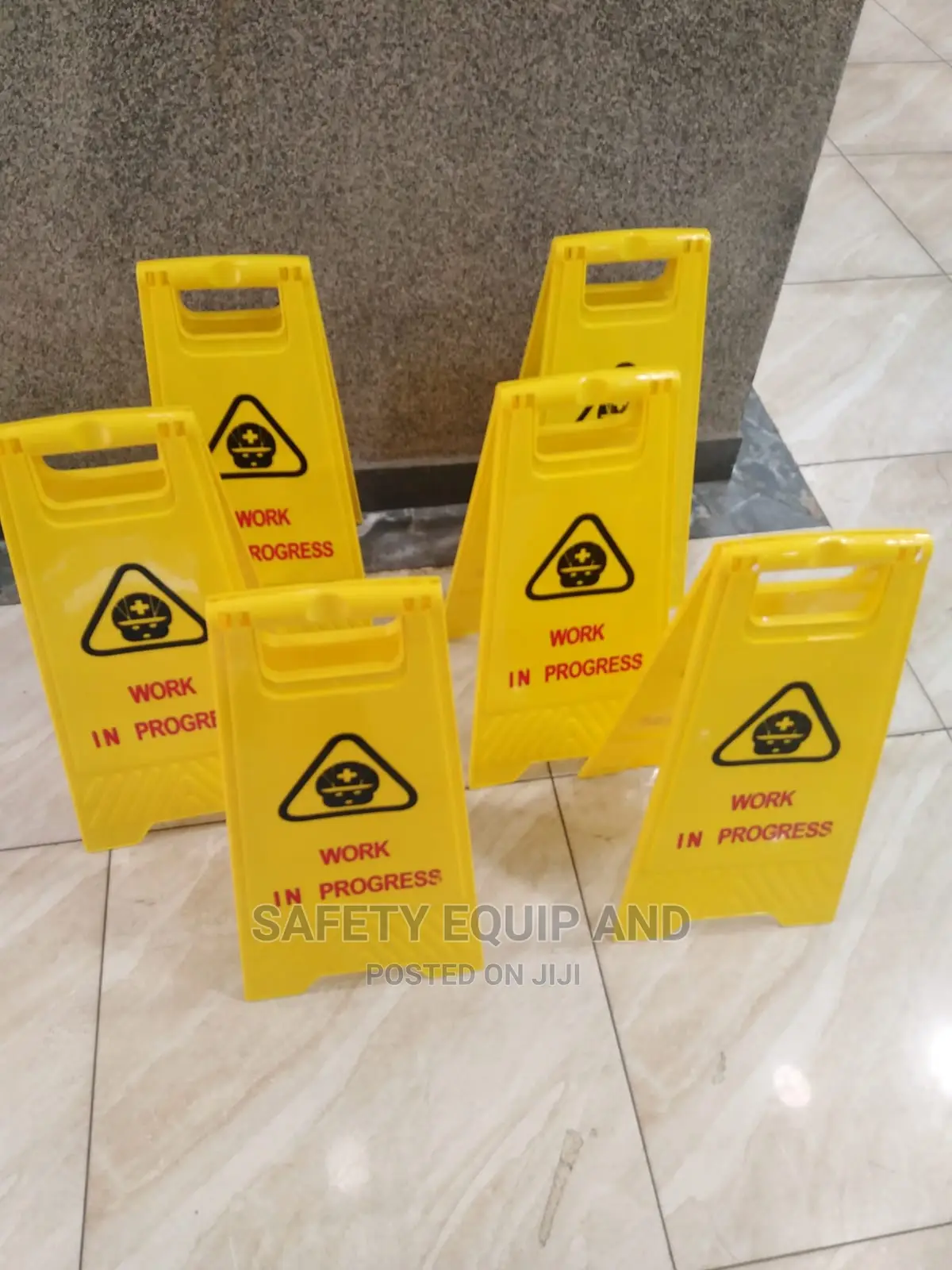Work in Progress/Yellow Signage