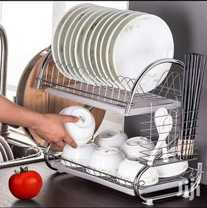 2 Layer Stainless Dish Drainer,Free Delivery Cbd