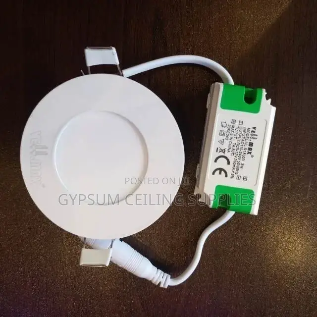 Gypsum Ceiling Light LED Panel Light 3 Watts