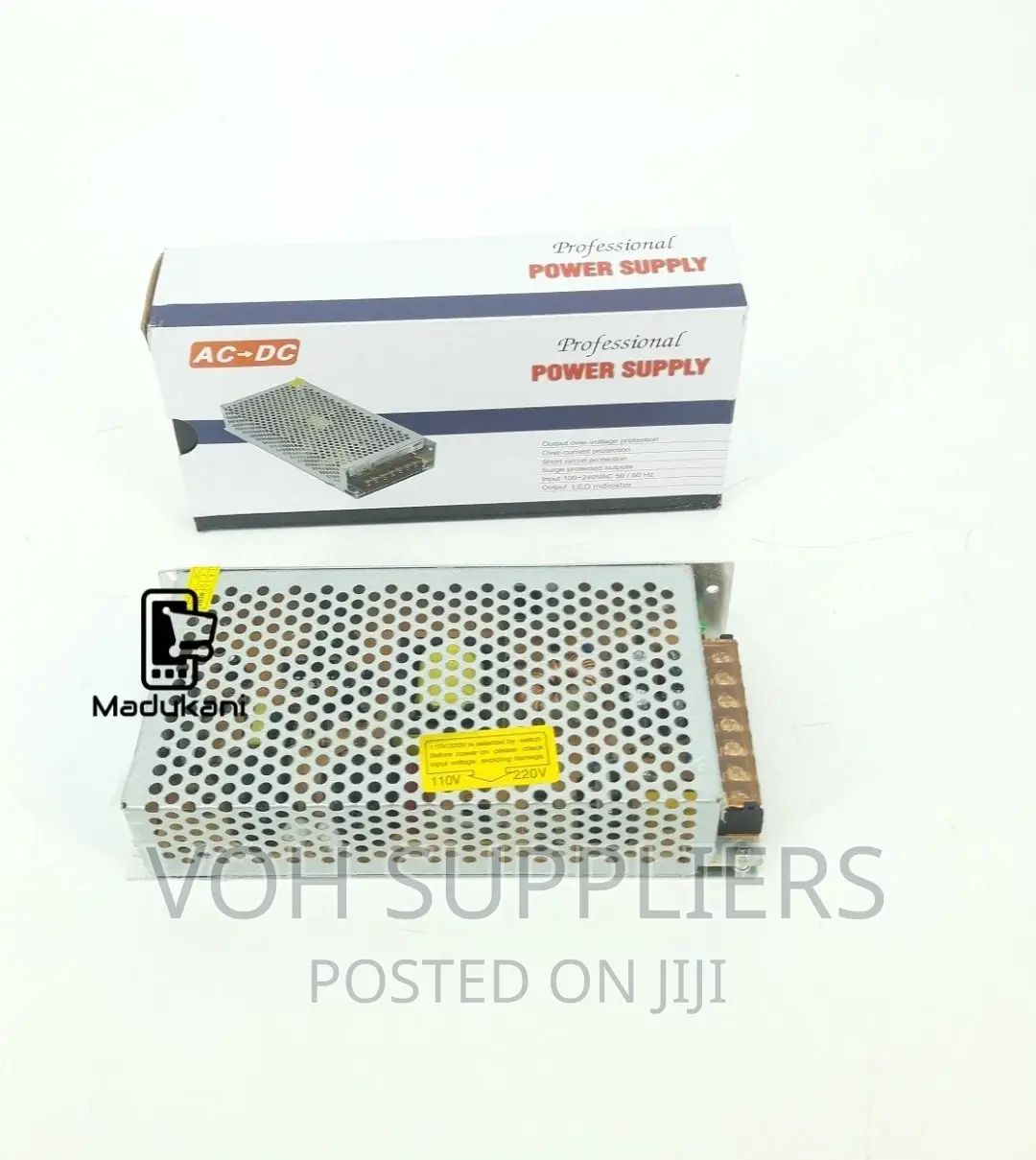 12V 10A 120W Power Supply – Universal Regulate Transformer