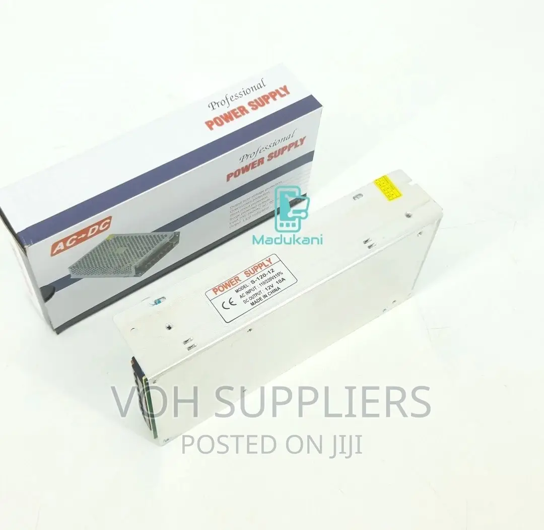 12V 10A 120W Power Supply – Universal Regulate Transformer