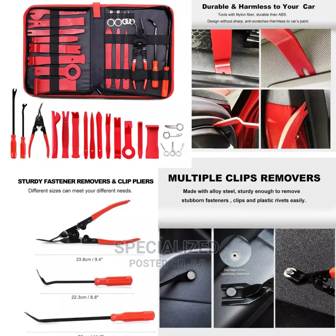 Vehicle Trim Clip Removal Tools