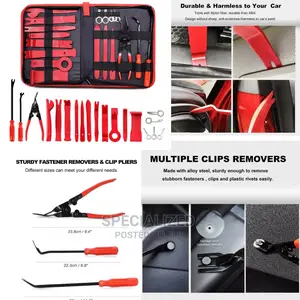 Vehicle Trim Clip Removal Tools