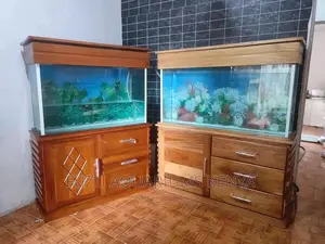 Solid Mahogany Aquarium