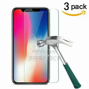 3 Pack iPhone 11 XR X XS Max 12 13 Pro Max 8 7 6 Screen Prot