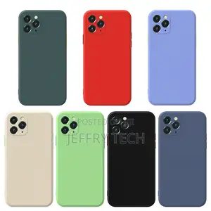Silicone Case for iPhone 13 12 11pro Max XR XS 7 8 Plus Soft