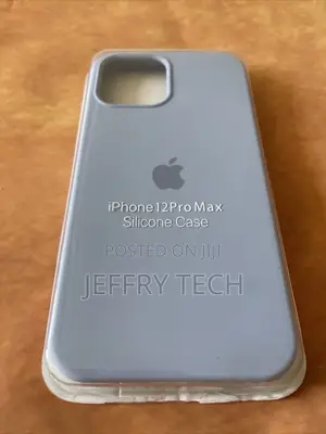 iPhone 12 Pro Max Silicone Case Light Blue