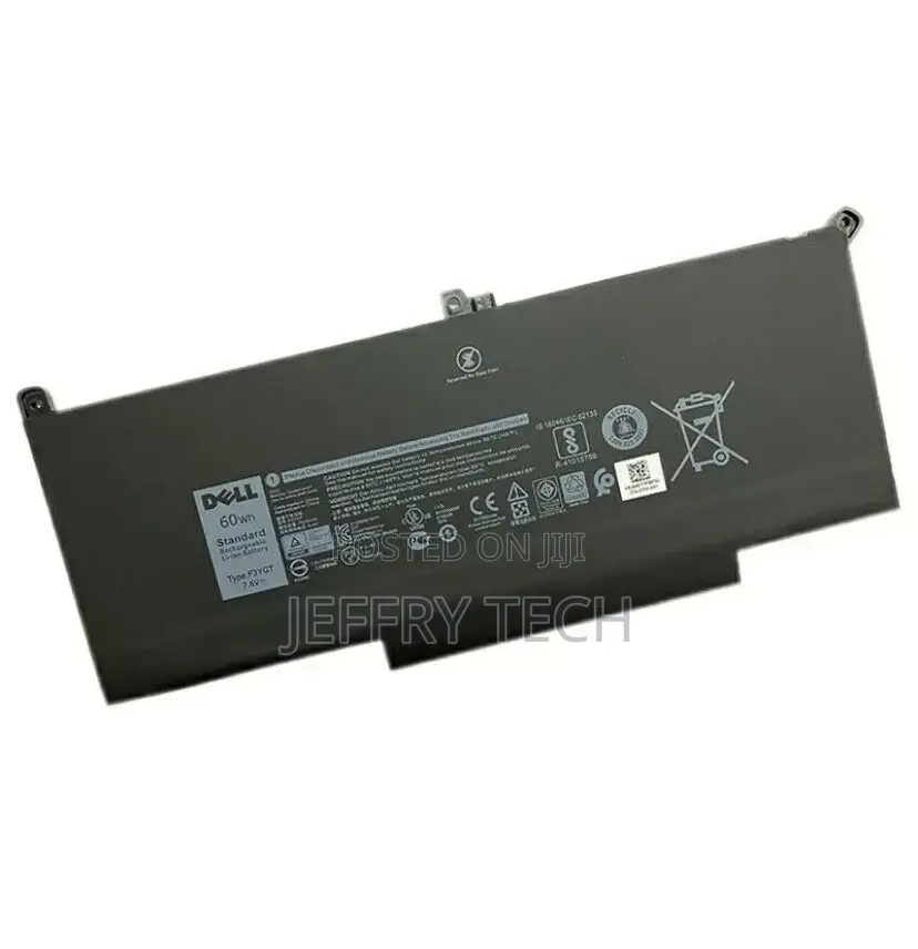 F3YGT Battery for Latitude 12 13 14 E7280 E7480 DM3WC 2X39G