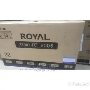 Royal Tv 32 Inch Digital With HD , VGA