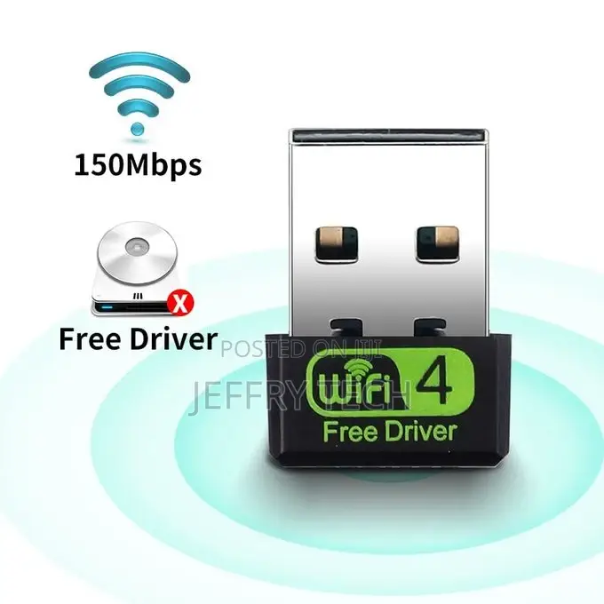Wireless Wifi + Bluetooth Combo Adapter Dongle