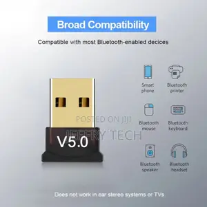 Bluetooth Stereo Wireless Audio Transmitter Receiver USB PC