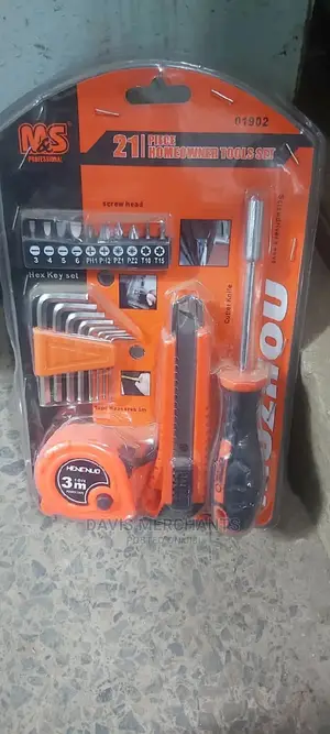Rnkey ,Tape Measure and Scredriver
