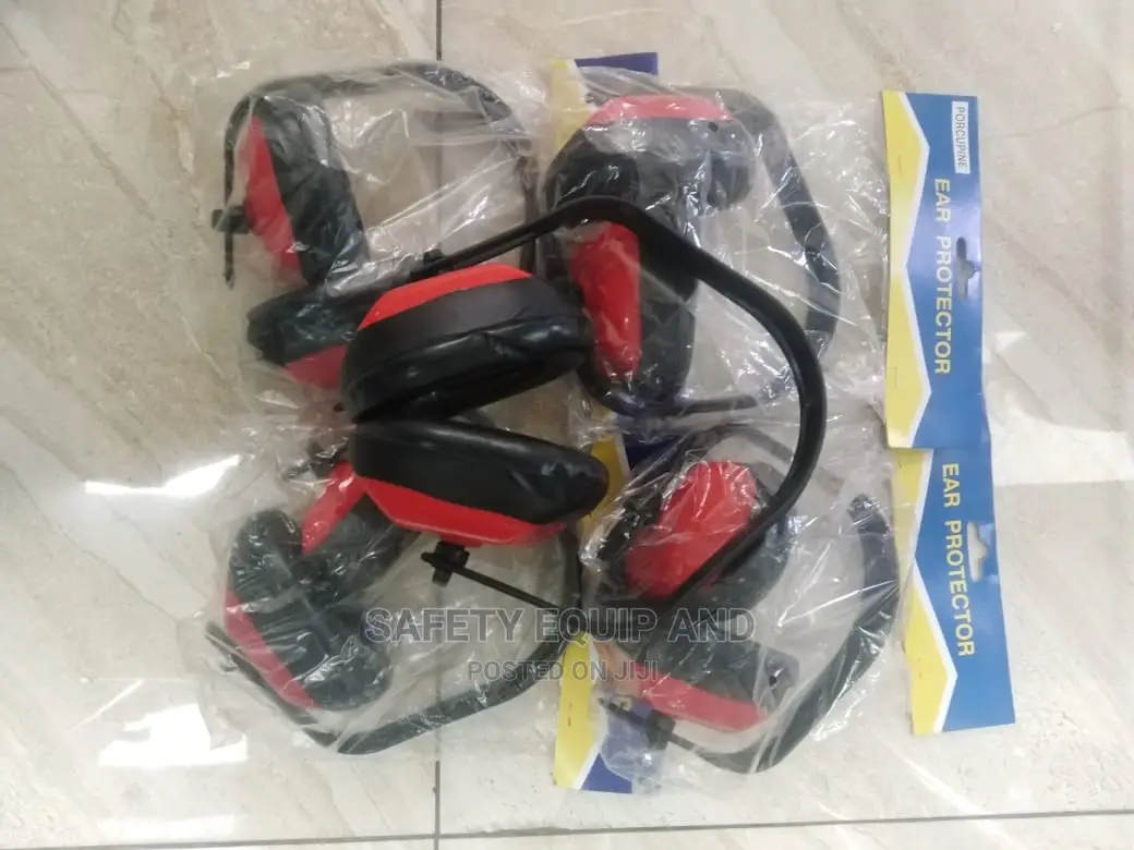Red/Black Earmuffs