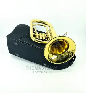 Suzuki B♭ B-Flat Baritone Horn Gold Lacquer in Hard Case