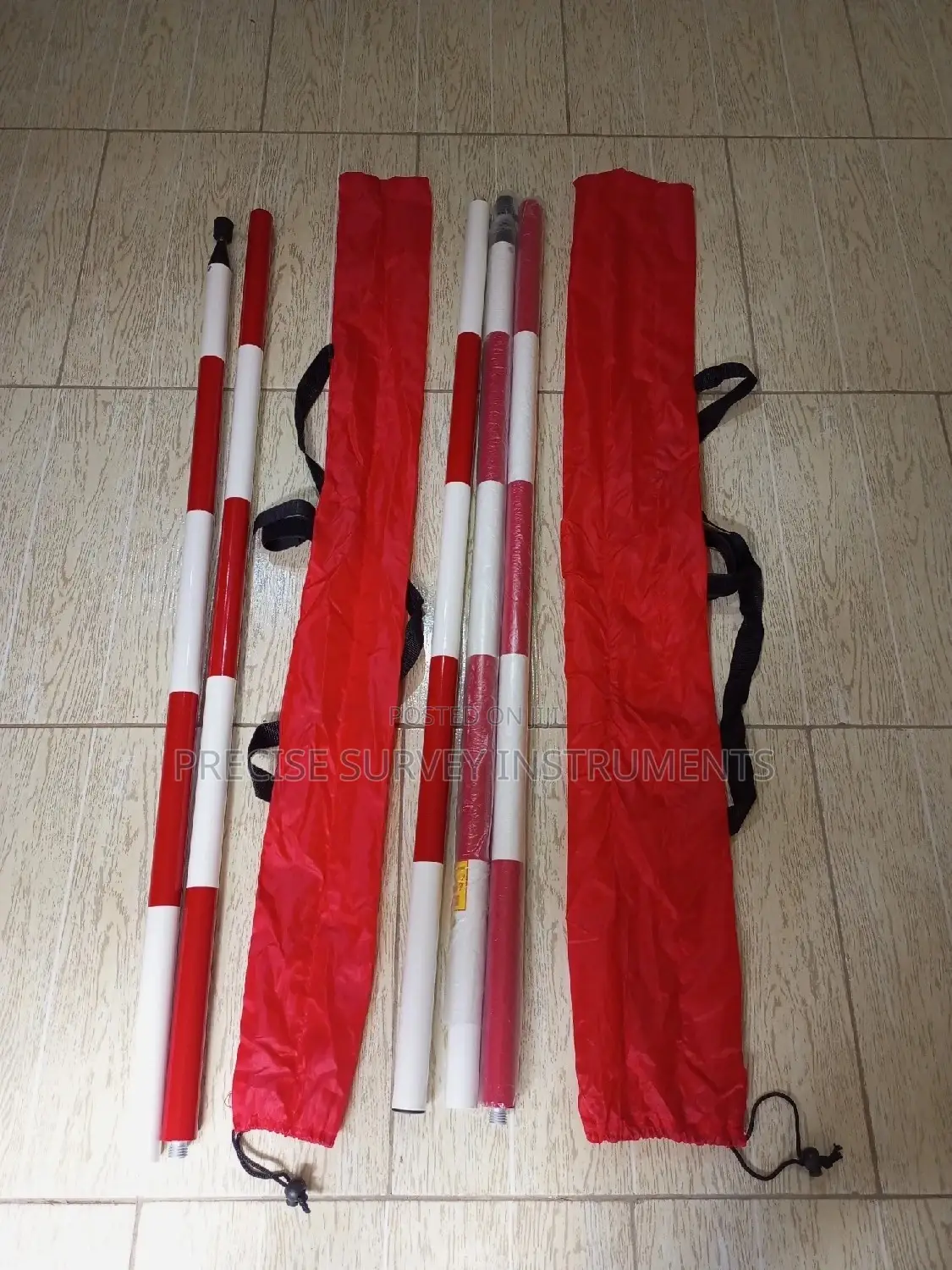 2m ,3m Ranging Rod /Range Pole(Marked With Red and White)