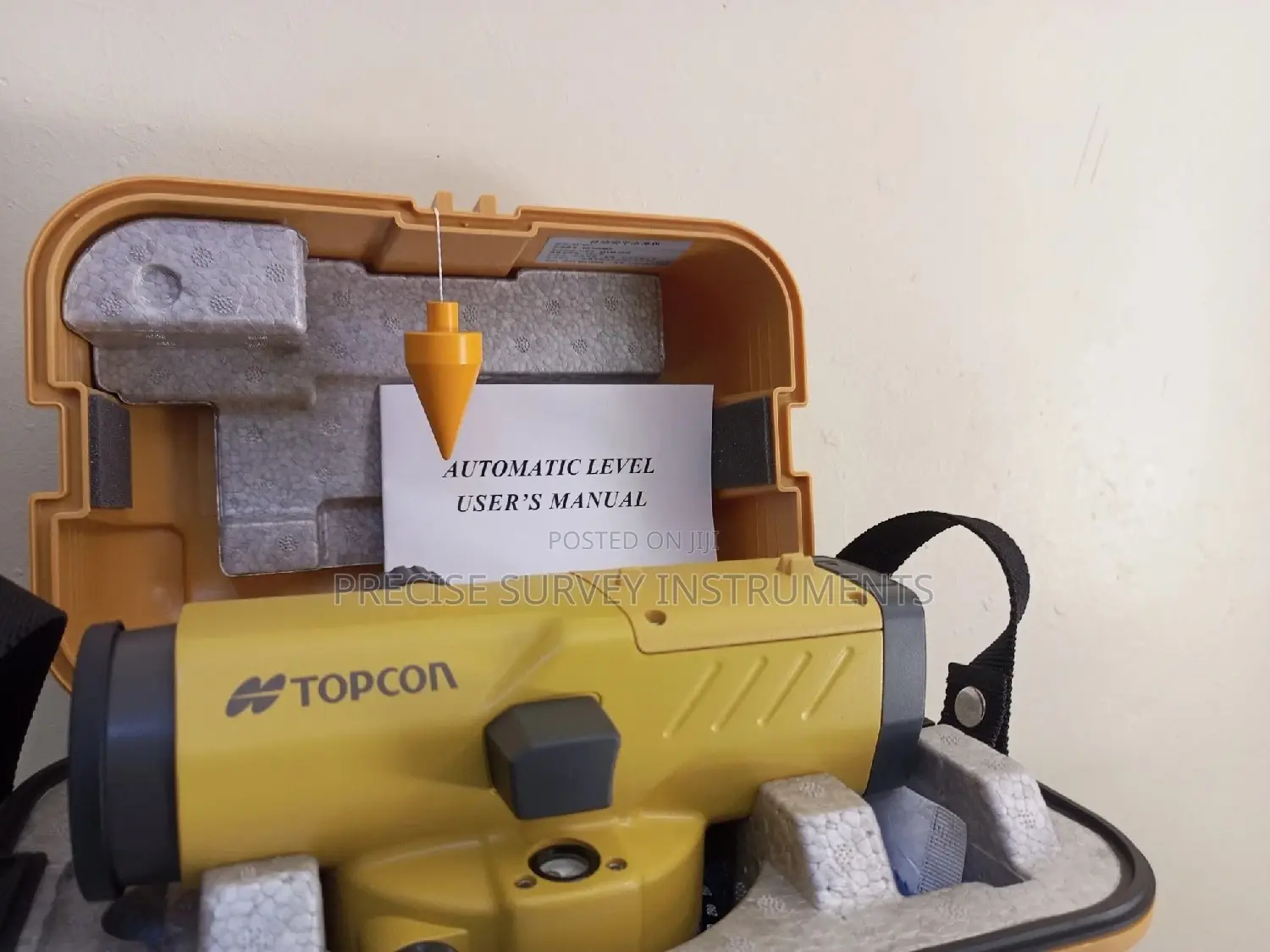 Topcon at-B4a Automatic Dumpy Level Machine Set