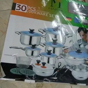 Marwa 30pcs Stainless Cookware Set