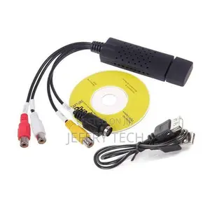 USB 2.0 VHS Tapes Tape to DVD VCR Audio Video Converter Card