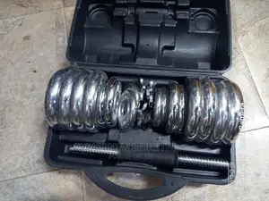 30kg Chrome Cast Dumbbell