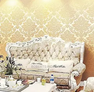 Elegant Damask Wallpaper