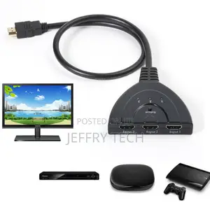 3 Port 1080P HDMI AUTO Switch Splitter Switcher HUB for PS4