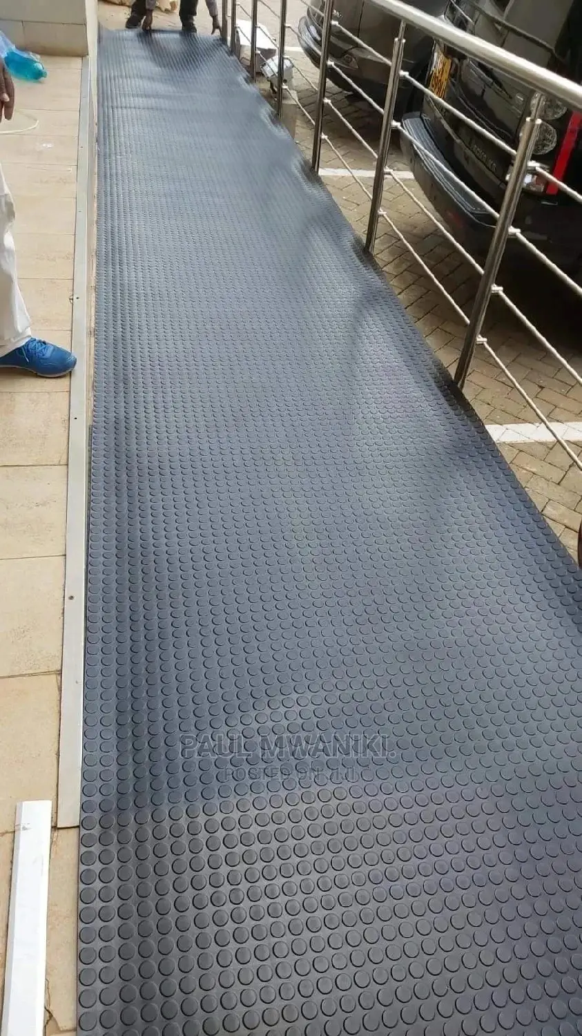 Rubber Coin Mat.