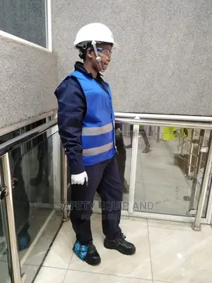 Navy Blue Decron Coveralls Available